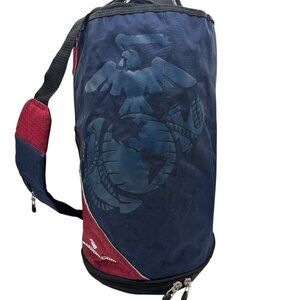 Officially Licensed Large USMC Marines Barrel Bag Backpack Duffle